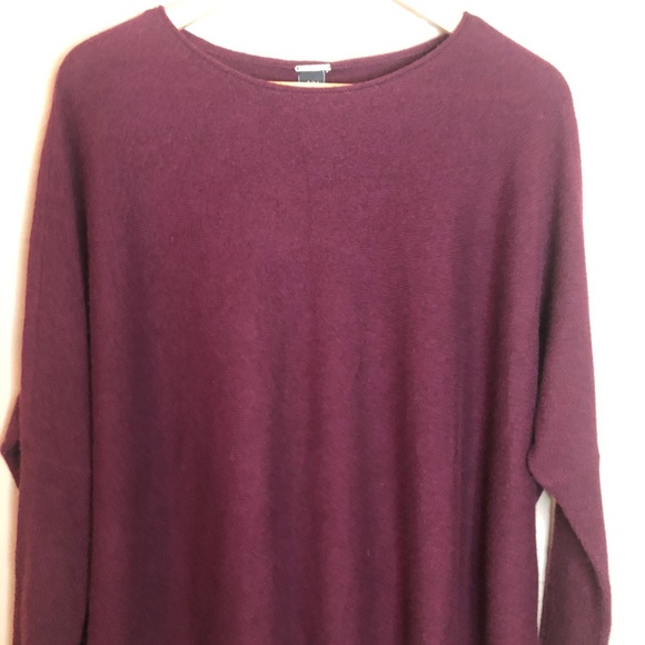 Chico's Sweaters - NWT 100% Cashmere Oversized Sweater Size Small / Medium Black Label by Chico’s